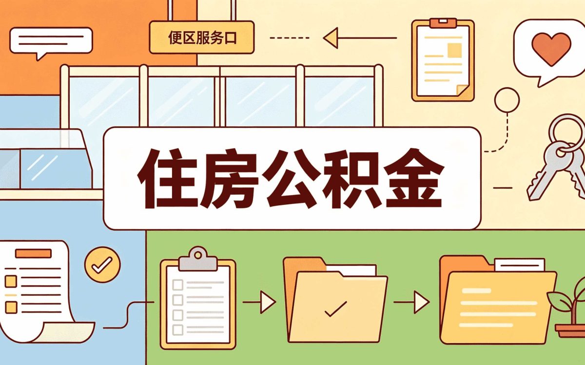 孝感企业职工公积金贷款流程跑了两趟才弄明白